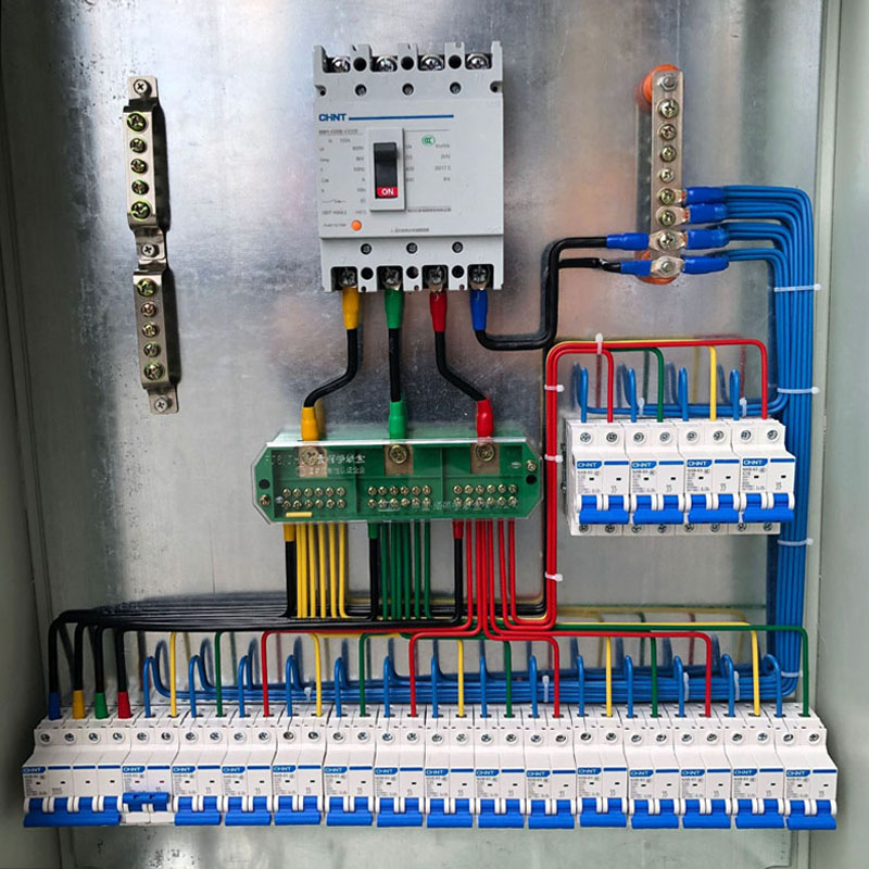 强电箱低压成套配电箱强电布线箱家用照明三相电源插座箱户外开关控制