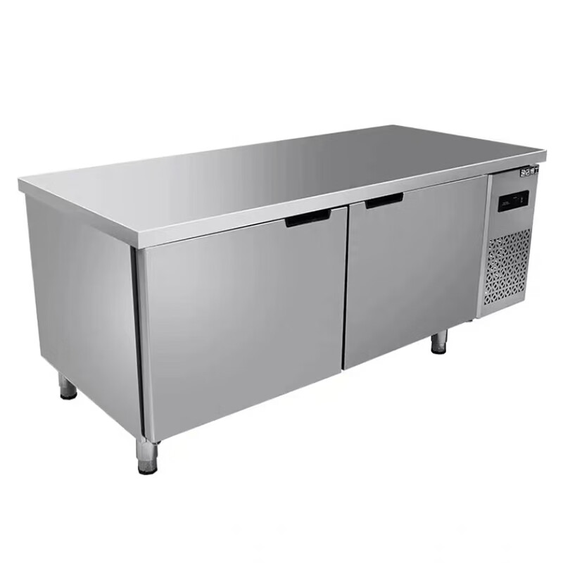 华豫汇阳工作台平冷操作台冷冻柜保鲜冰箱厨房冷柜案板冰柜150*80*80/台