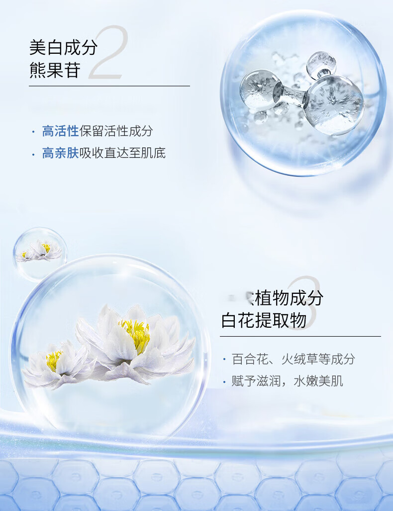 希芸（syrinx）水乳套装护肤品美白淡斑祛黄提亮肤色臻白焕采化妆品礼盒保湿女士 水+乳