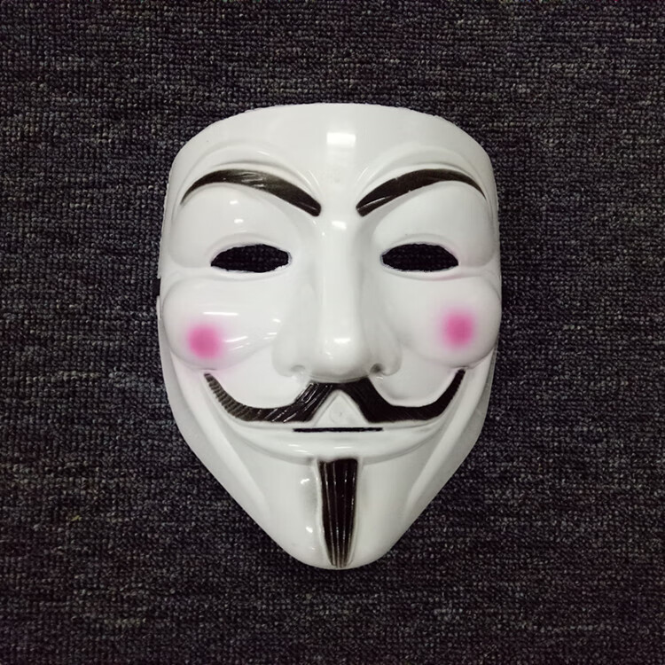 新春送礼鬼步舞街舞化妆舞会面具男全脸小丑v字恐怖鬼脸仇杀队面具v字