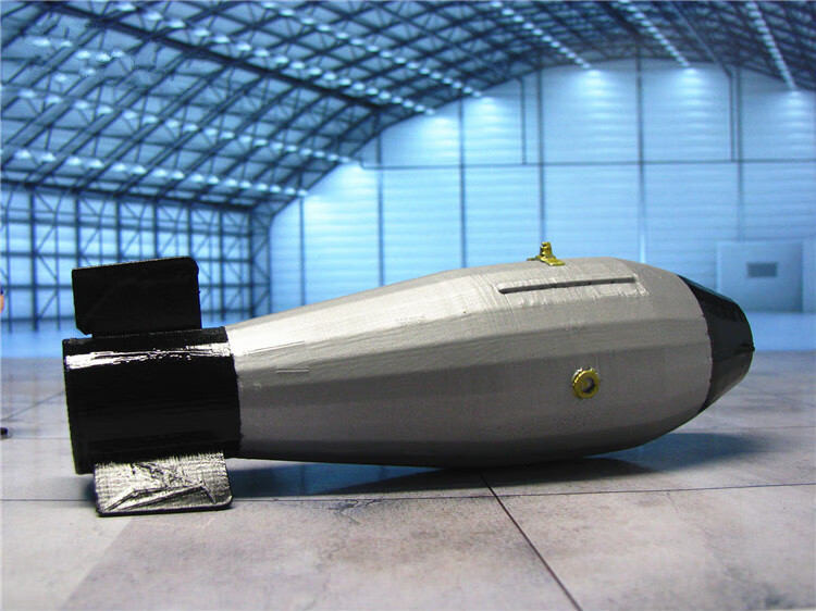 沙皇核弹模型大伊万蕞强氢弹原科教静态摆件玩具苏联an602塑料摆件15