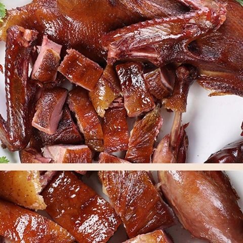 重庆板鸭玉炳白市土板鸭五香麻辣酱板鸭四川土特产烟熏风干卤烤2袋