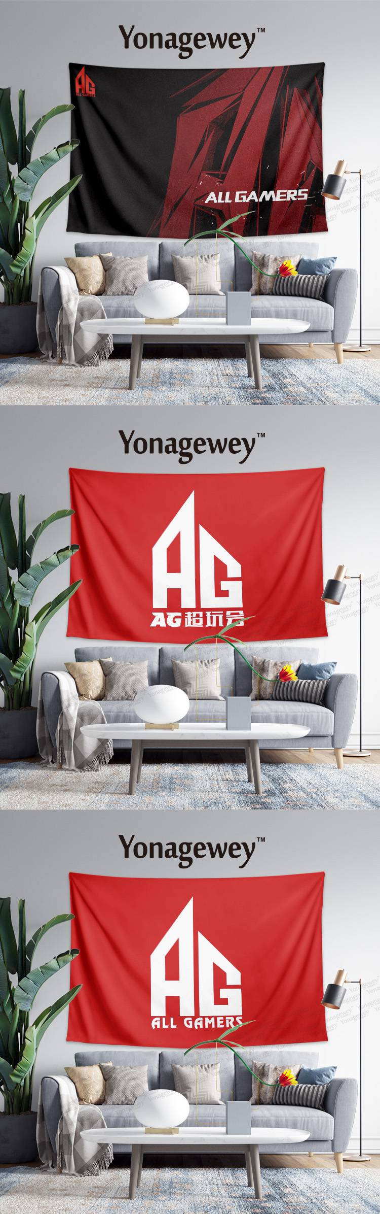 皮谱ag超玩会队旗 ag超玩会kpl电竞cf粉丝应援周边手幅旗帜墙壁装饰