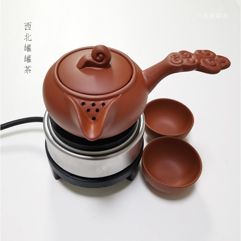 茶煮茶器甘肃煮茶壶玻璃烧水壶家用电炉子器具300w升级炉3085单个炉子