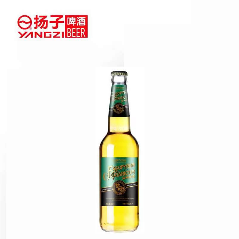 扬子健康啤酒苦荞原浆啤酒 275ml x24瓶装整箱 扬子酒业苦荞啤酒