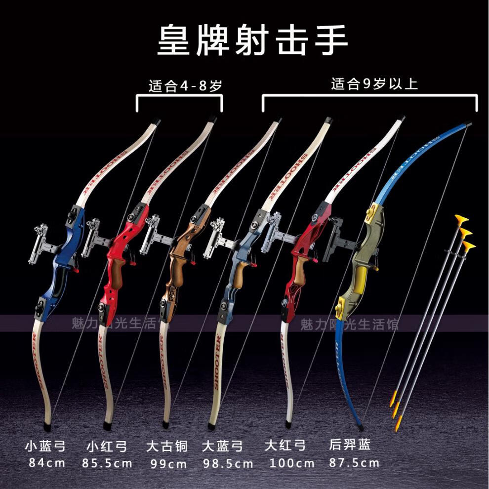 弓复合反曲弓儿童弓箭玩具套装射击射箭玩具传统吸盘亲子运动男孩子