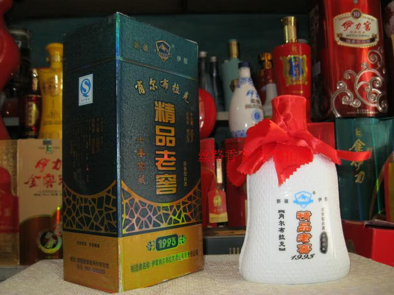 新疆名酒肖尔布拉克精品老窖十年窖藏50度500ml单瓶浓香纯粮