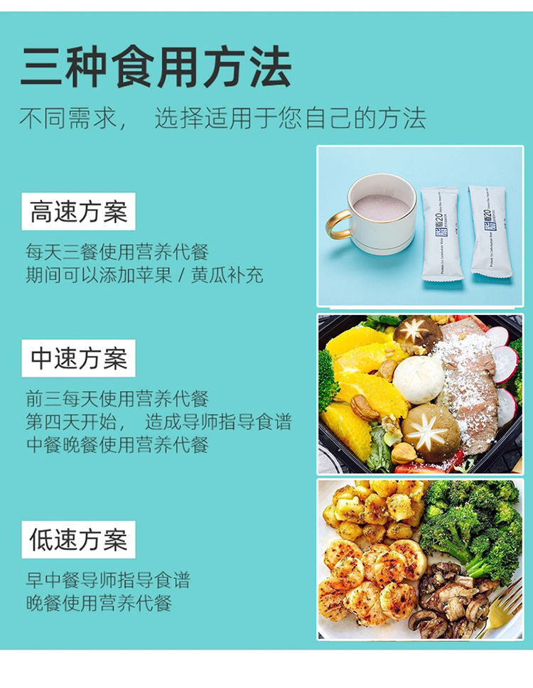 脂20固体饮料脂20代餐粉膳食纤维健康食品饱腹感强固体饮料脂20一盒