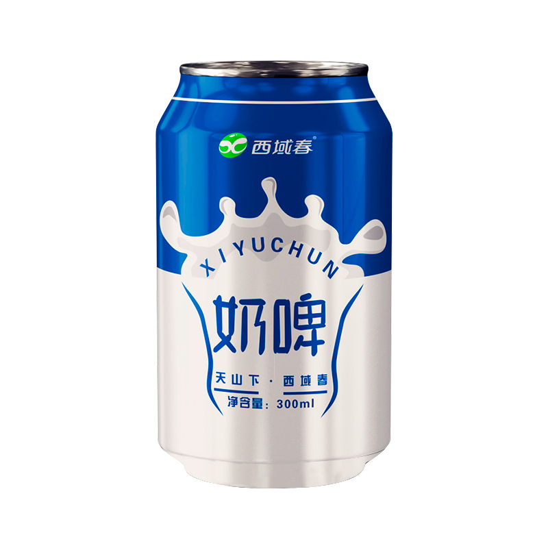 西域春奶啤整箱300ml12罐装乳酸菌酸牛奶风味新疆特产网红饮料西域春