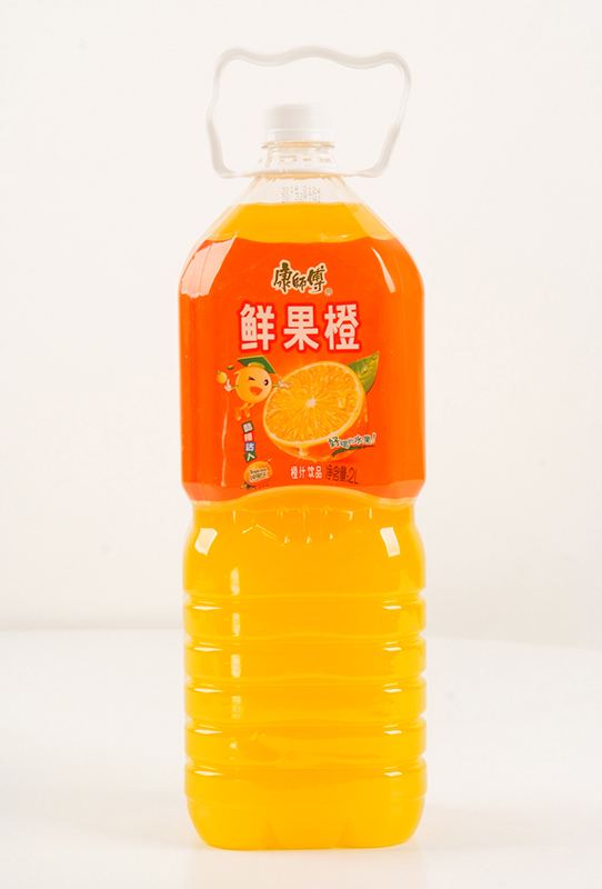 康师傅鲜果橙2l*6瓶整箱果汁饮料_现价-1元