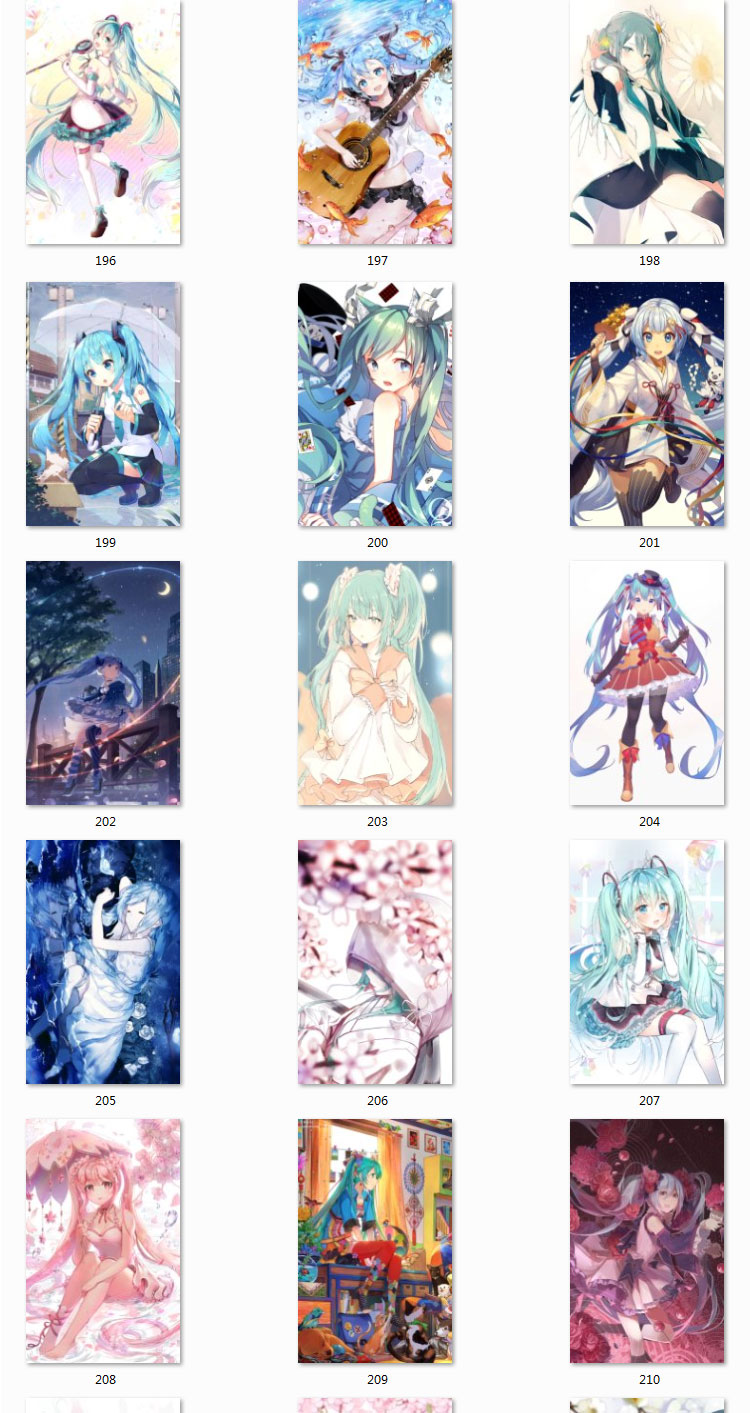 全新初音未来卡贴樱雪初音二次元动漫周边高清定制水晶卡贴磨砂饭卡贴