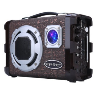 爱歌 户外插卡音箱音响广场舞播放器U盘MP3收