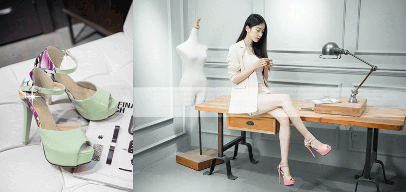 2016夏季新款凉鞋女超高跟细跟厚底女鞋防水台鱼嘴高跟鞋女凉鞋单鞋