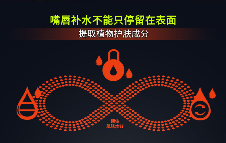 泊泉雅男士唇膏男冬季保湿滋润男生润唇膏防干嘴唇干裂防裂保湿不油腻唇油口油护唇膏 无色无味 2支润唇膏