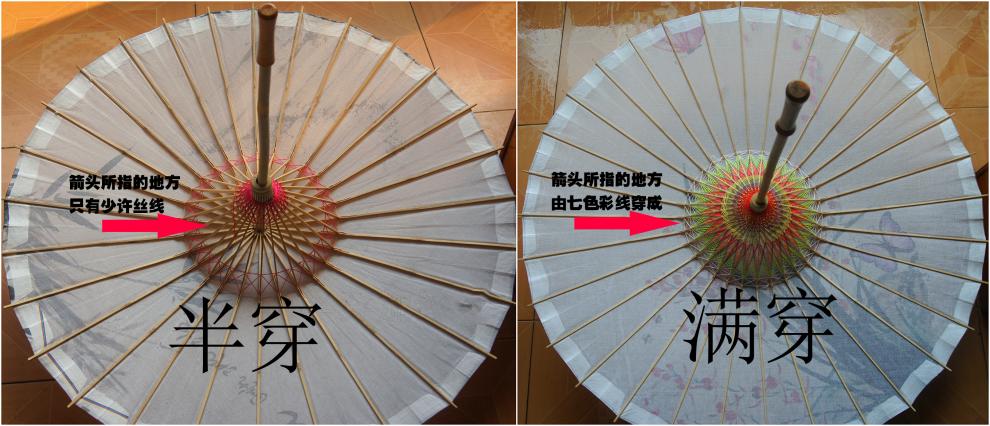 2017新品泸州古典油纸伞防雨防晒|古代雨伞古装伞|白色樱花 樱花舞