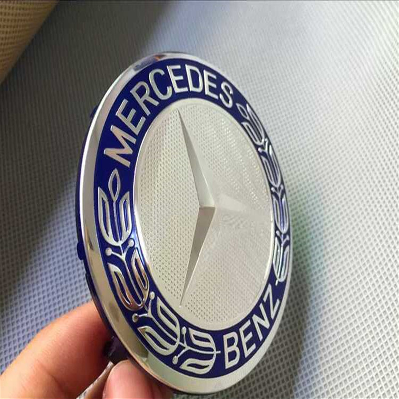 奔驰轮毂盖中心盖轮胎标奔驰abce300sglamls350轮毂盖奔驰车标原装4个