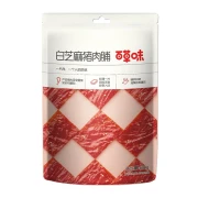 Baicao Flavor White Sesame Dried Pork 60g Casual Snack Dried Meat Dried Meat Jingjiang Specialty Snack RX [Limited to 1 piece]