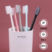 [Factory Direct Supply] Japanese Macaron Toothbrush Adult Small Head Soft Hair Toothbrush with Sheath Toothbrush Family Pack Set Macaron Toothbrush with Braces 20pcs [Family Pack]