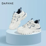 Daphne DAPHNE Daddy Shoes Women 2022 Autumn Breathable All-match Casual Shoes Heightening Sports Shoes Women's Beige [Small Size, It's Recommended to Take a Bigger Size] 37