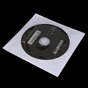 Guten Morgen CH Disc-Tasche Papier Disc-Hülle CD DVD Disc-Aufbewahrung Schutzhülle PP transparente Folie weiß 100 Stk./Pack