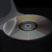 Ubily runde Disc-Hülle Brenner-Disc-Aufbewahrungsbox transparente Kunststoff-Disc-Tasche Disc-Hülle CD-DVD-Disc-Aufbewahrungsbox 50 Stück/Packung 9407
