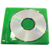 KDA verdickte PP-Beutel doppelseitige Disc-Tasche CD/DVD-Beutel Disc-Hülle/Schutzhülle weiße Farbe 100 Stück/Pack weiße verdickte PP-Beutel