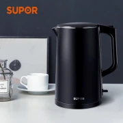 SUPOR SUPOR electric kettle double-layer anti-scalding kettle kettle all-steel seamless liner electric kettle SW-17J419 1.7L large capacity