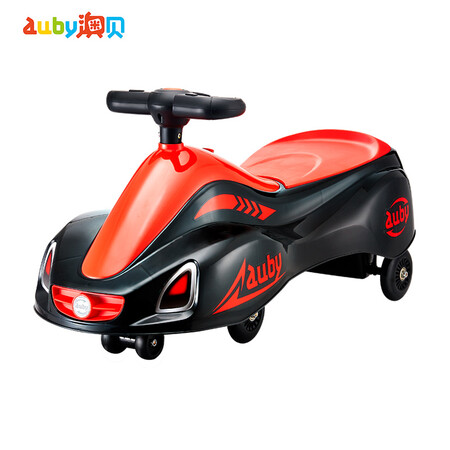 Aubei Auby children's toys boy girl twist car music scooter mute wheel anti-side turns cool music twist car - Xingyao black one year old toy new year gift Aubei Auby children's toys boy girl twist car music scooter mute wheel anti-side turns cool music twist car - Xingyao black one year old toy new year gift