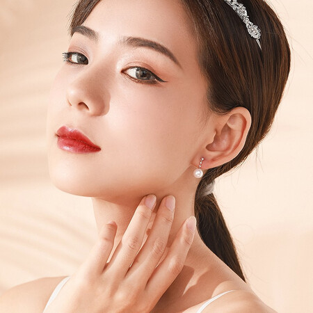 Trendy Acer Christmas Gift Fairy Beads Series-Temperament Goddess 18K Gold Diamond Earrings Women Rose Gold Earrings Color Gold Pearl Earrings Earrings Earrings Gift Pair Trendy Acer Christmas Gift Fairy Beads Series-Temperament Goddess 18K Gold Diamond Earrings Women Rose Gold Earrings Color Gold Pearl Earrings Earrings Earrings Gift Pair