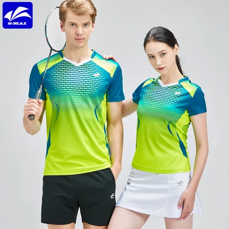 Sumai 2020 group purchase summer new quick-drying breathable badminton suit suit for men and women couple models team suit moisture-wicking table tennis net suit sportswear shorts short skirt suit women-pink top + shorts XL Sumai 2020 group purchase summer new quick-drying breathable badminton suit suit for men and women couple models team suit moisture-wicking table tennis net suit sportswear shorts short skirt suit women-pink top + shorts XL