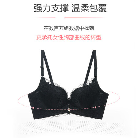 Metropolitan Beauty Bra Set No Steel Ring Thin Section Small Chest Gathered Palm Cup Sexy Lace Ladies Underwear Set 2B7558 Black 34/75A+M Size Metropolitan Beauty Bra Set No Steel Ring Thin Section Small Chest Gathered Palm Cup Sexy Lace Ladies Underwear Set 2B7558 Black 34/75A+M Size