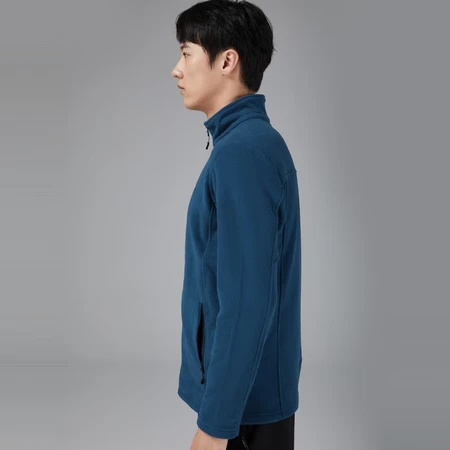 Pathfinder TOREAD fleece jacket male and female couple models autumn and winter outdoor warm jacket fleece underwear charge jacket liner fleece jacket iron blue gray male L Pathfinder TOREAD fleece jacket male and female couple models autumn and winter outdoor warm jacket fleece underwear charge jacket liner fleece jacket iron blue gray male L