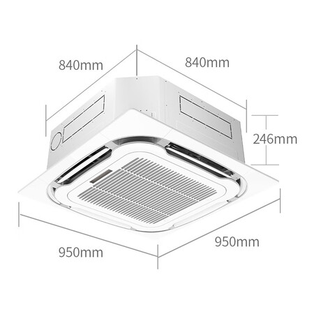 Aux AUX 3HP ceiling machine, built-in ceiling machine, patio machine, heating and cooling, central air conditioning, suitable for 30-48 KFR72Q/R3YDB3-G Aux AUX 3HP ceiling machine, built-in ceiling machine, patio machine, heating and cooling, central air conditioning, suitable for 30-48 KFR72Q/R3YDB3-G