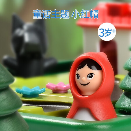 Xiaoyu egg children's educational toys desktop game logic to understand the problem labyrinth early education 启 baby mature logic thinking training parent-child interactive board game 3-6 years old 4-12 years old red hat and big gray wolf Xiaoyu egg children's educational toys desktop game logic to understand the problem labyrinth early education 启 baby mature logic thinking training parent-child interactive board game 3-6 years old 4-12 years old red hat and big gray wolf