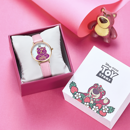 Disney Disney New Waterproof Luminous Date Display Watch Ladies Girls Junior High School Students Cute Cartoon Graffiti Simple Stone British Watch Strawberry Bear Honey Pink - No Luminous Disney Disney New Waterproof Luminous Date Display Watch Ladies Girls Junior High School Students Cute Cartoon Graffiti Simple Stone British Watch Strawberry Bear Honey Pink - No Luminous