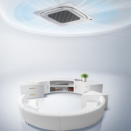Midea's new energy-efficient 2HP/3HP/5p commercial central air conditioner ceiling air conditioner ceiling embedded office air conditioner Big 5HP without heating LF-120QW/SN8Y-DD3 Midea's new energy-efficient 2HP/3HP/5p commercial central air conditioner ceiling air conditioner ceiling embedded office air conditioner Big 5HP without heating LF-120QW/SN8Y-DD3