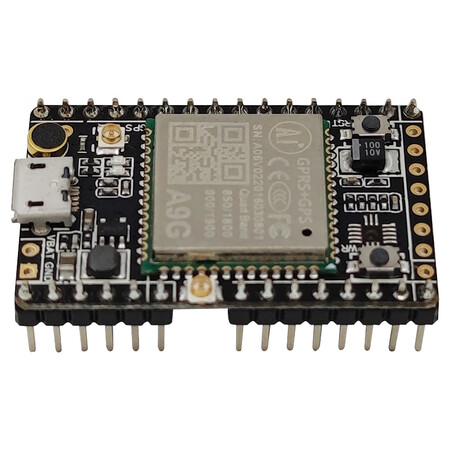 Lost Stone GPRS/GSM wireless communication module A9G development board GPS+BDS dual-mode positioning support voice message A9G development board with GPS antenna 1, GPRS antenna 1 Lost Stone GPRS/GSM wireless communication module A9G development board GPS+BDS dual-mode positioning support voice message A9G development board with GPS antenna 1, GPRS antenna 1