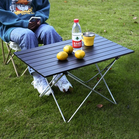 Journey Home Outdoor Folding Table Small Portable Mountaineering Camping Table Seaside BBQ Camping Table Lightweight Aluminum Alloy Table Lightweight Picnic Table Field BBQ Wild Egg Roll Table Journey Home Outdoor Folding Table Small Portable Mountaineering Camping Table Seaside BBQ Camping Table Lightweight Aluminum Alloy Table Lightweight Picnic Table Field BBQ Wild Egg Roll Table