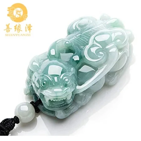 Shanyuanze Natural Burmese A Cargo Jade Pixiu Pendant Jade Pixiu Pendant Jade Pendant Jade Necklace for Men and Women Shanyuanze Natural Burmese A Cargo Jade Pixiu Pendant Jade Pixiu Pendant Jade Pendant Jade Necklace for Men and Women