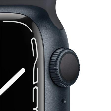 Apple Watch Series 7 Smart Watch GPS Model 41mm Midnight Color Aluminum Metal Case Midnight Color Sports Strap Sports Watch S7 Apple Watch Series 7 Smart Watch GPS Model 41mm Midnight Color Aluminum Metal Case Midnight Color Sports Strap Sports Watch S7
