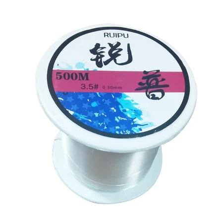 Sharp fishing line main line fishing line sub-line strong pull fishing gear fishing rod sea pole line 500m line number 3.0# Sharp fishing line main line fishing line sub-line strong pull fishing gear fishing rod sea pole line 500m line number 3.0#