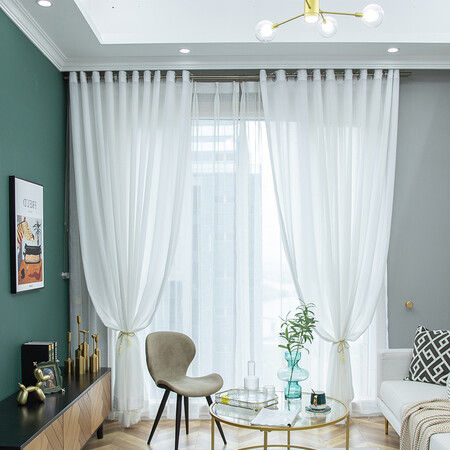 Mengdaili window screen Nordic modern minimalist customization Mengdaili window screen Nordic modern minimalist customization