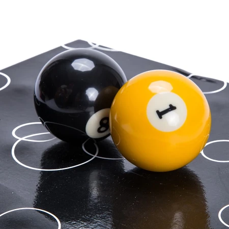 Yinghui INVUI billiard black 8 billiards American ball large ball 16 color crystal ball billiard table accessories supplies 57.2mm Yinghui INVUI billiard black 8 billiards American ball large ball 16 color crystal ball billiard table accessories supplies 57.2mm