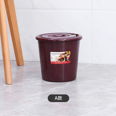 Mi Xi Plastic Portable Tea Dregs Bucket Mi Xi Plastic Portable Tea Dregs Bucket