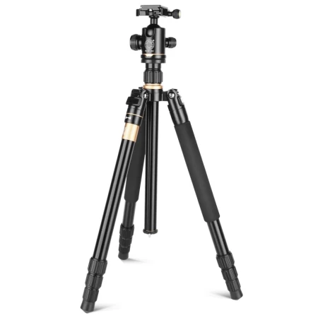 Lightweight era Q222 tripod SLR camera Canon Nikon photography camera mobile phone stabilizer bracket carbon fiber micro-single light portable live broadcast selfie tripod head set Q222 aluminum alloy Lightweight era Q222 tripod SLR camera Canon Nikon photography camera mobile phone stabilizer bracket carbon fiber micro-single light portable live broadcast selfie tripod head set Q222 aluminum alloy