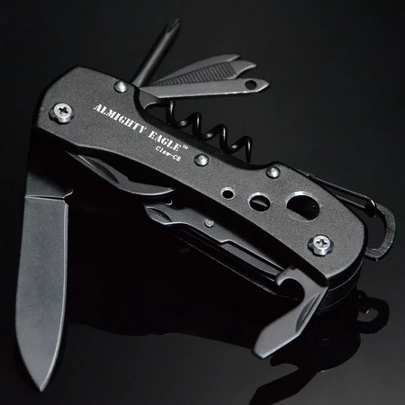 Almighty Eagle Multifunctional Knife Outdoor Combination Screwdriver Tool Bottle Opener Folding Knife EDC Key Buckle Portable Mini Knife Small Scissors Field Survival Emergency Equipment Almighty Eagle Multifunctional Knife Outdoor Combination Screwdriver Tool Bottle Opener Folding Knife EDC Key Buckle Portable Mini Knife Small Scissors Field Survival Emergency Equipment
