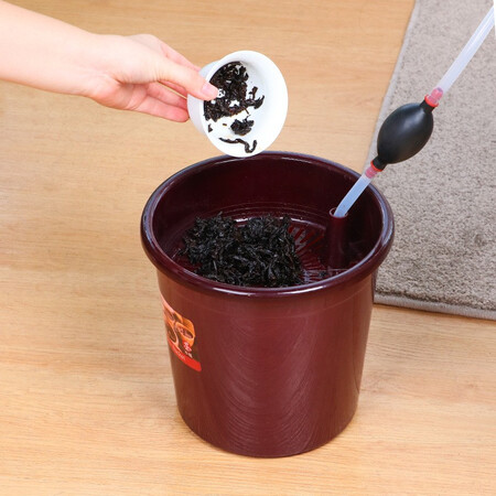 Mi Xi Plastic Portable Tea Dregs Bucket Mi Xi Plastic Portable Tea Dregs Bucket