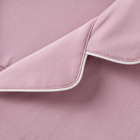 HLA Hailan House Couple Pajamas Men's and Women's Spring and Autumn Long Sleeve Long Pants Thin Homewear Set HBAJJM1AAC0001 Vitality Taro Mud Purple XL HLA Hailan House Couple Pajamas Men's and Women's Spring and Autumn Long Sleeve Long Pants Thin Homewear Set HBAJJM1AAC0001 Vitality Taro Mud Purple XL