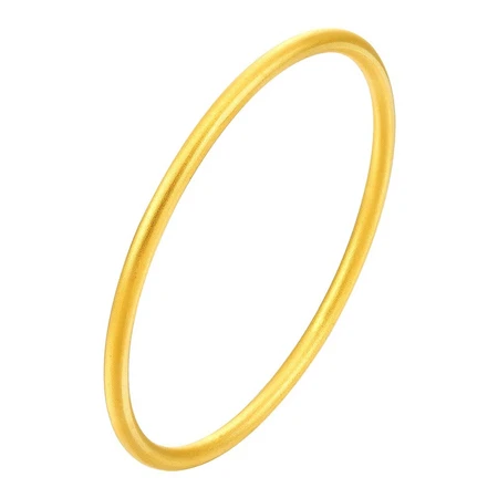 Chinese gold CHINA GOLD gold bracelet women's ancient method plain ring gold bracelet gold jewelry wedding jewelry Valentine's Day gift for wife and girlfriend 54 ring mouth about 10.2g Chinese gold CHINA GOLD gold bracelet women's ancient method plain ring gold bracelet gold jewelry wedding jewelry Valentine's Day gift for wife and girlfriend 54 ring mouth about 10.2g