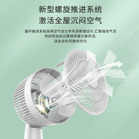Haier Haier HFX-TJ2025 household electric fan desktop bedroom light sound electric fan household table fan air convection small fan Haier Haier HFX-TJ2025 household electric fan desktop bedroom light sound electric fan household table fan air convection small fan